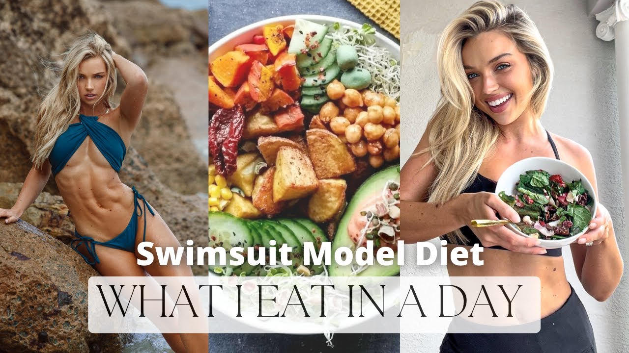 WHAT I EAT IN A DAY as a SWIMSUIT MODEL! 👙🥑| Miami Swim Week Edition|