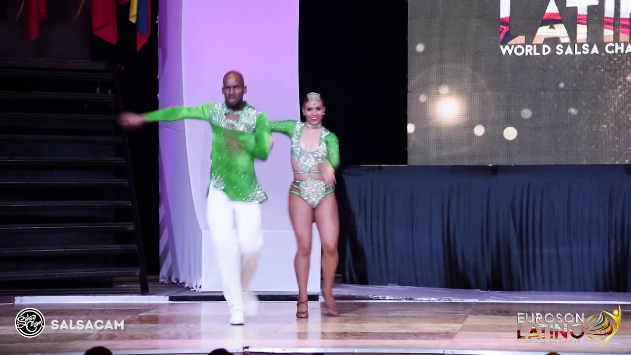 Alfonso Y Alisson 3er Lugar Parejas Salsa On1 Euroson 2018