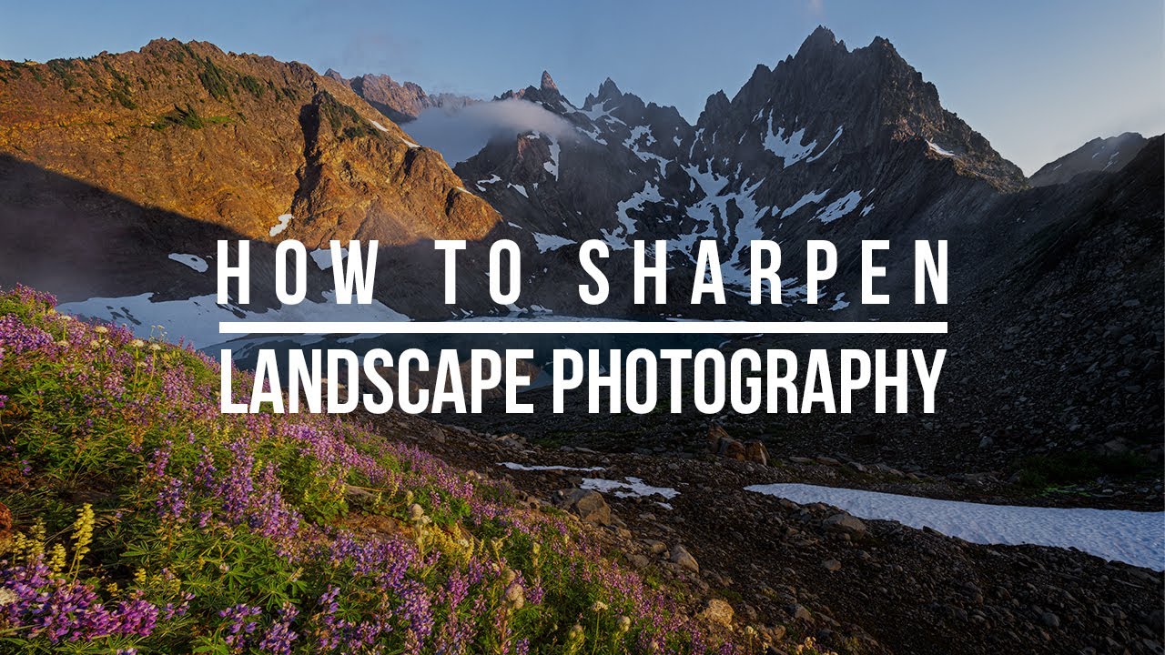 How to Sharpen Your Landscape Photos