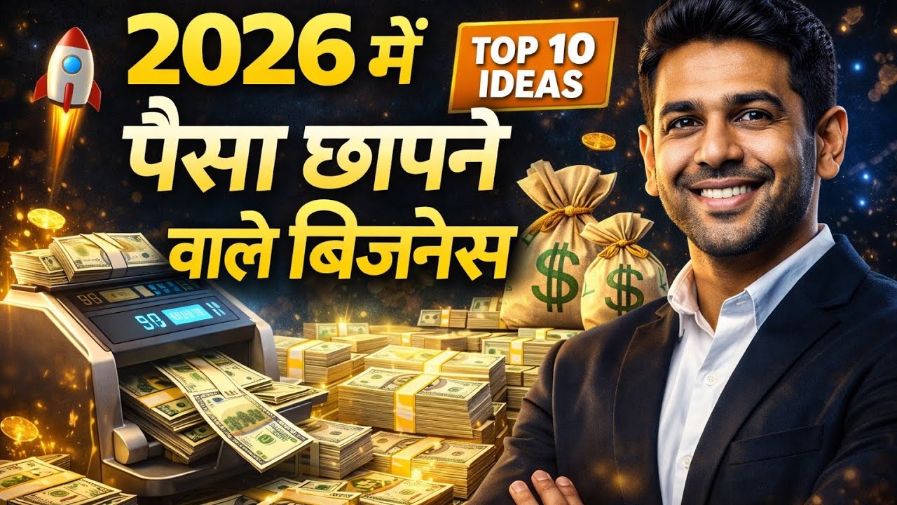 2026 में पैसा छापने वाले बिज़नेस 💰 | Top 10 Low Investment Ideas