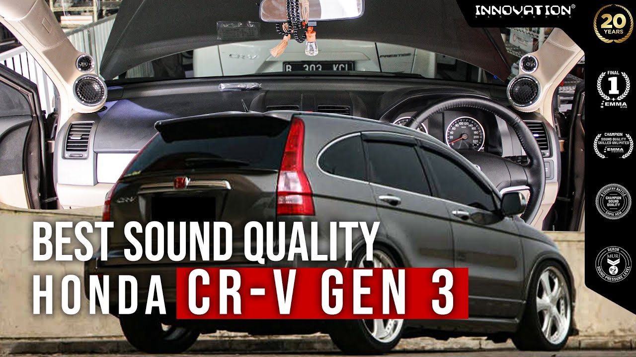 UPGRADE AUDIO HARIAN CR-V GEN 3 SUPER MANTAP || AUDIO MOBIL CRV
