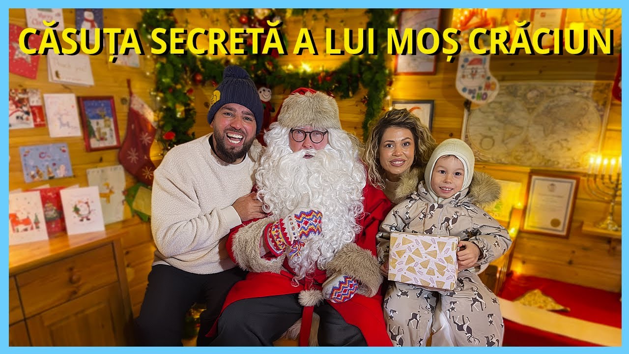 Au primit CELE MAI TARI CADOURI de la Moș Crăciun în Laponia! (Georgiana a plâns)