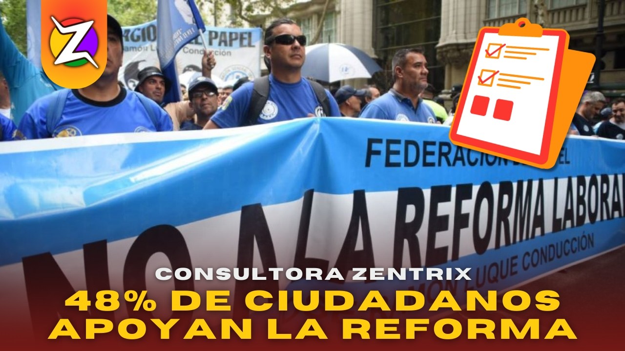 EL 48% DE LOS CIUDADANOS APOYAN LA REFORMA LABORAL | CÓDIGO DE BARRAS