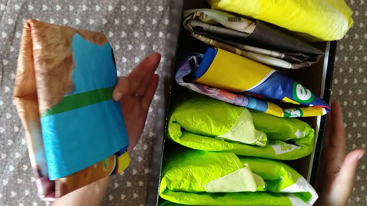 Comment ranger les sacs de courses ? (1)