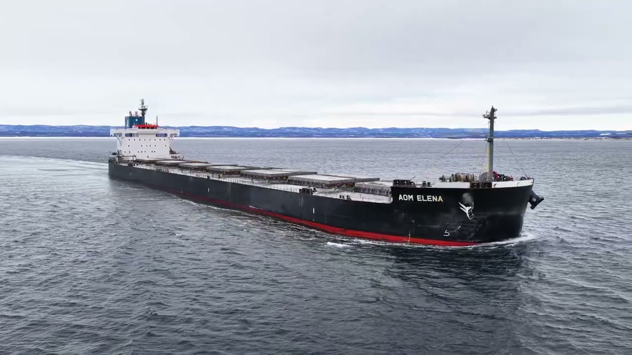 And The Storm Is Rolling // Bulk Carrier M.V. AOM Elena