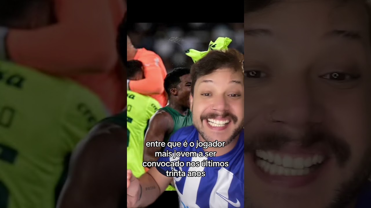 Convoca&ccedil;&atilde;o de Endrick &eacute; hist&oacute;rica