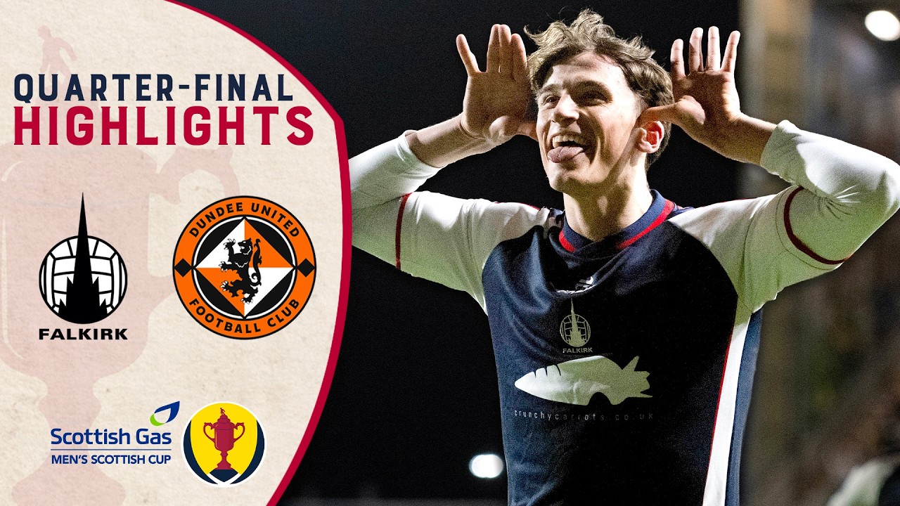 Falkirk v Dundee United | Bairns Heading back to Hampden! | Scottish Gas Scottish Cup Quarter-Final