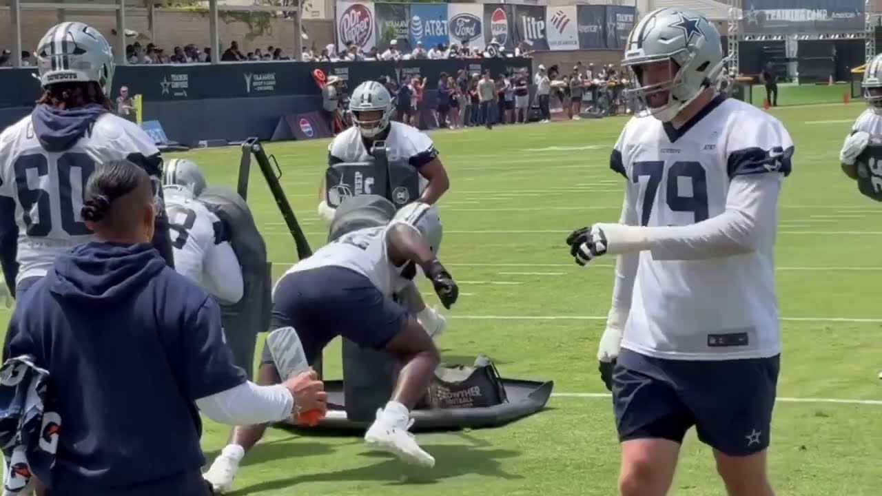 Tyler Booker is massive!! A look at Cowboys 1st round pick Day 1