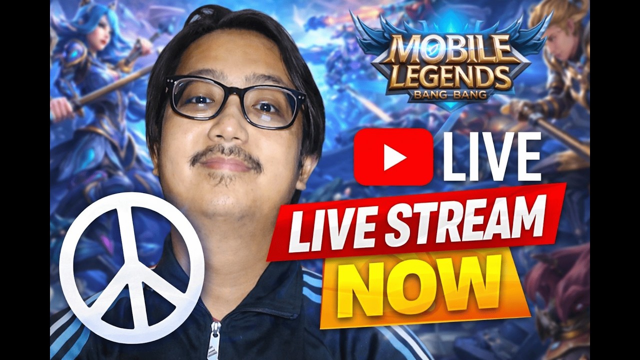 🌙 LIVE MLBB 🔥 BISA MYTHIC GITU MALEM INI?  #mobilelegends #mlbbidcreator