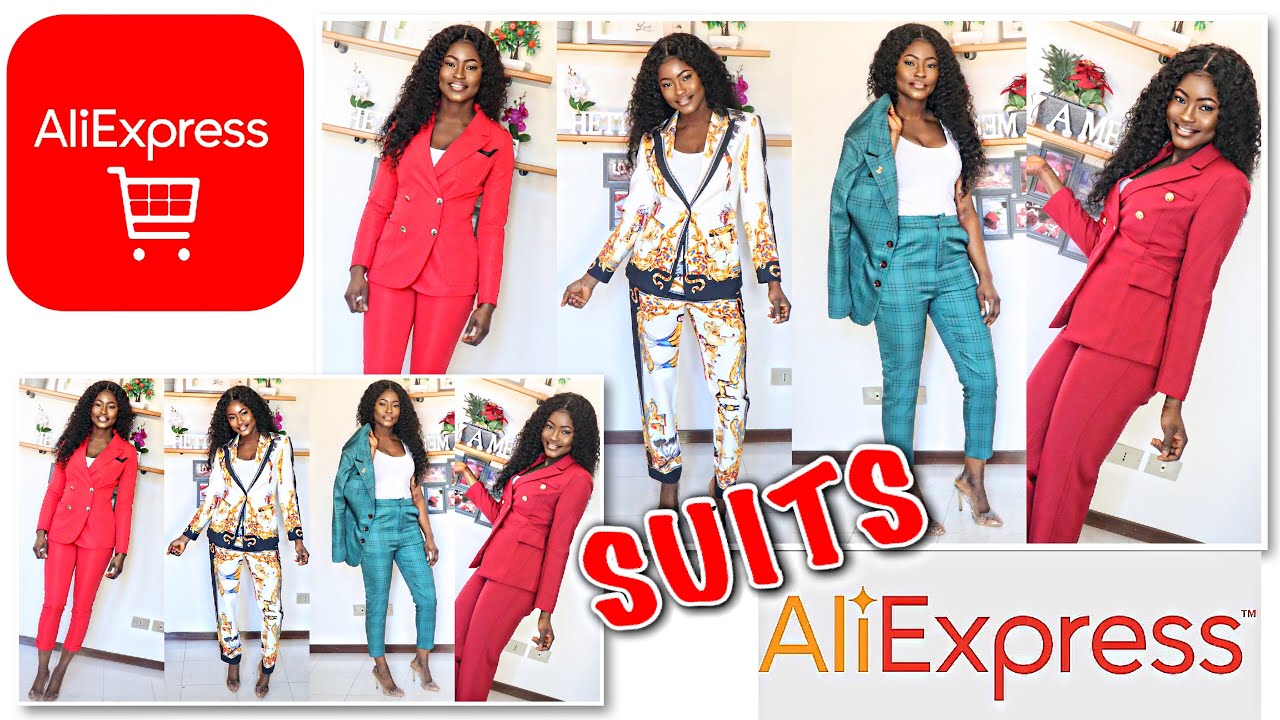 FASHION: |ALIEXPRESS HAUL | TOP 5 SUITS EVERY LADY SHOULD HAVE | “Highly Recommend” | @HettyAmens