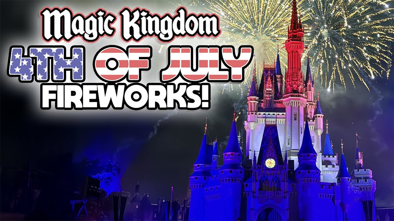 4th of July Fireworks 2025 at Magic Kingdom - Disney's Celebrate America!