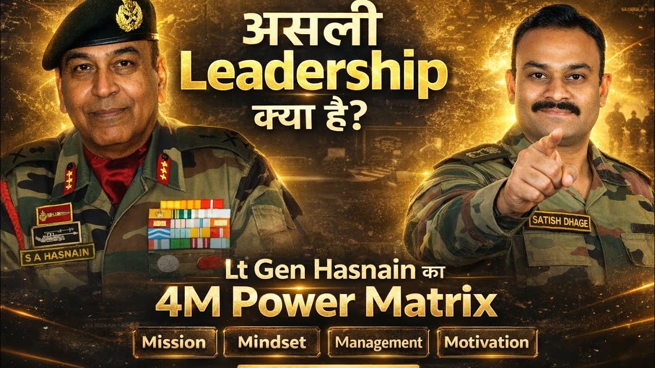 सियाचिन से Chancellor तक | Gen Syed Ata Hasnain की Multi-Domain Leadership Journey I4MPower Matrix I