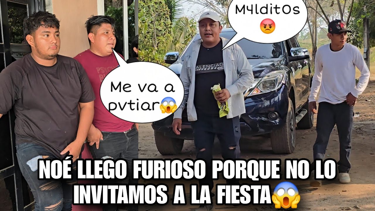 NOE enfrenta A ISA Por No Invitarlo Al Festejo Del MILLÓN De Suscriptores😱Todos Se Quedaron En Shock