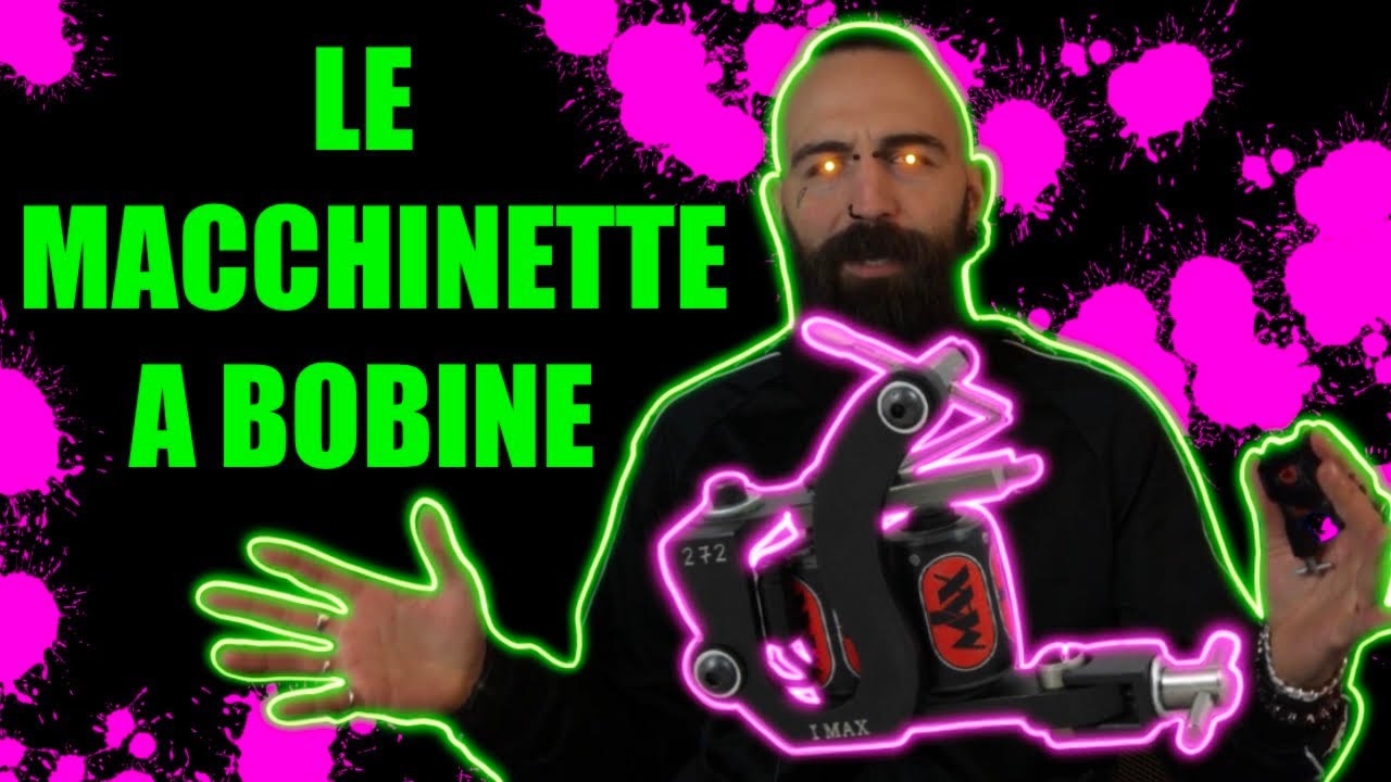 MACCHINETTE A BOBINA tipologie, componenti e funzionamento COIL TATTOO MACHINE