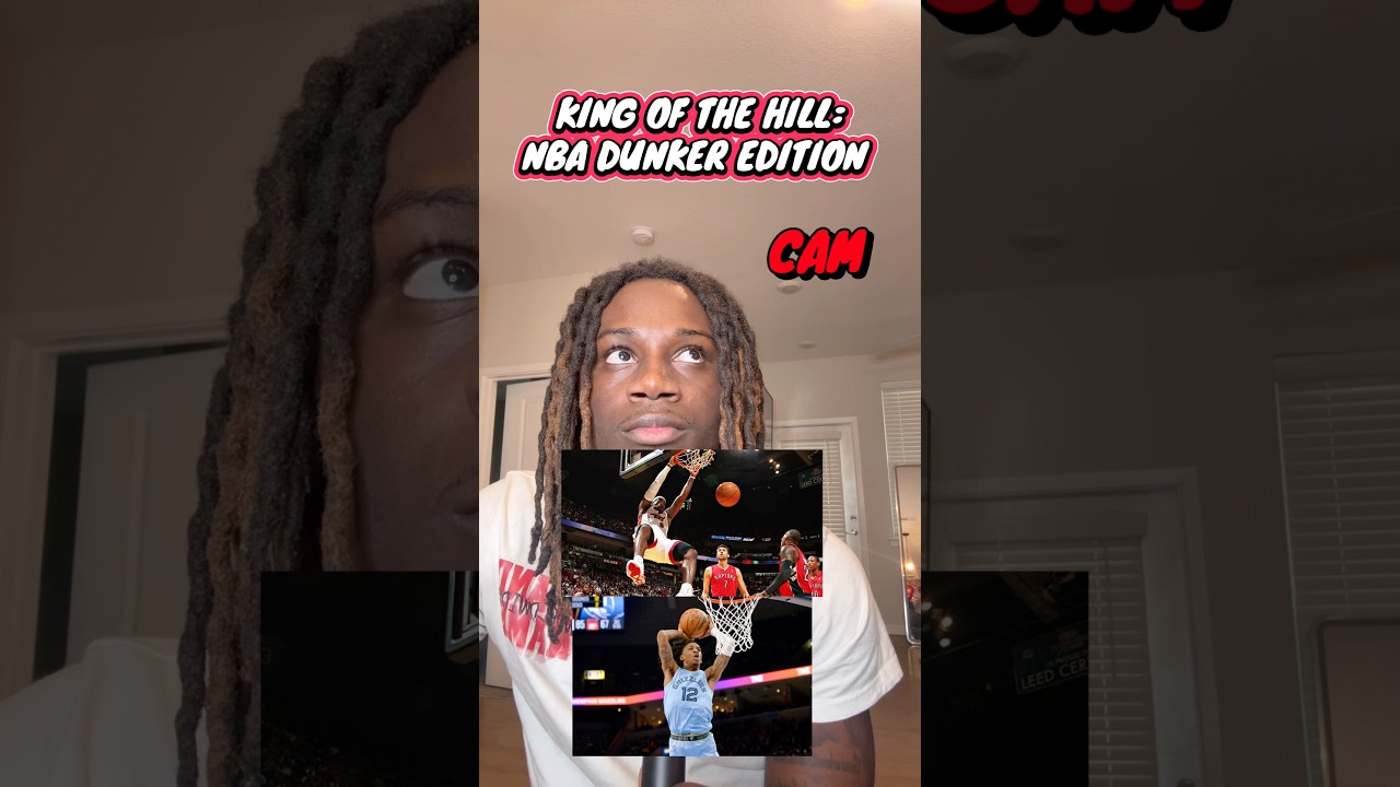 KING OF THE HILL: NBA DUNKER EDITION #nba #basketball #shorts #challenge #fyp #reels #trending