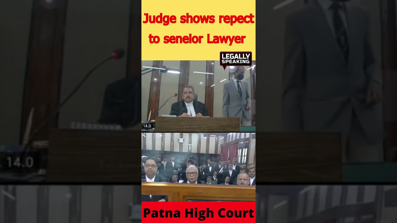 When a lawyer asked for permission to sit in Patna High Court #law #judge #advocate