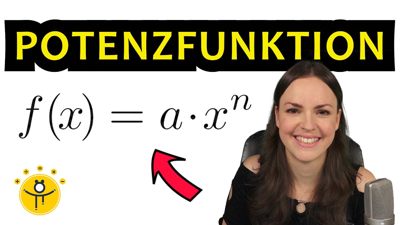 Potenzfunktionen aufstellen mit 2 Punkten – Funktionsgleichung bestimmen