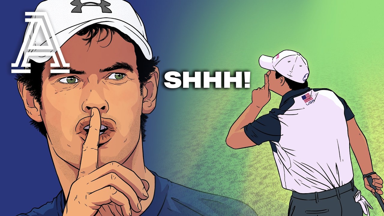 Why fans must be quiet at tennis and golf
