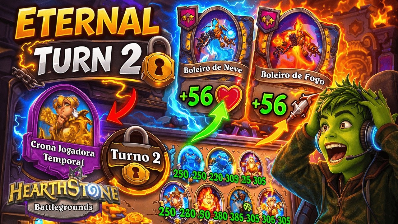 Crona + Elementals = Infinite Tavern Tier 2 | Hearthstone Battlegrounds (Duo)