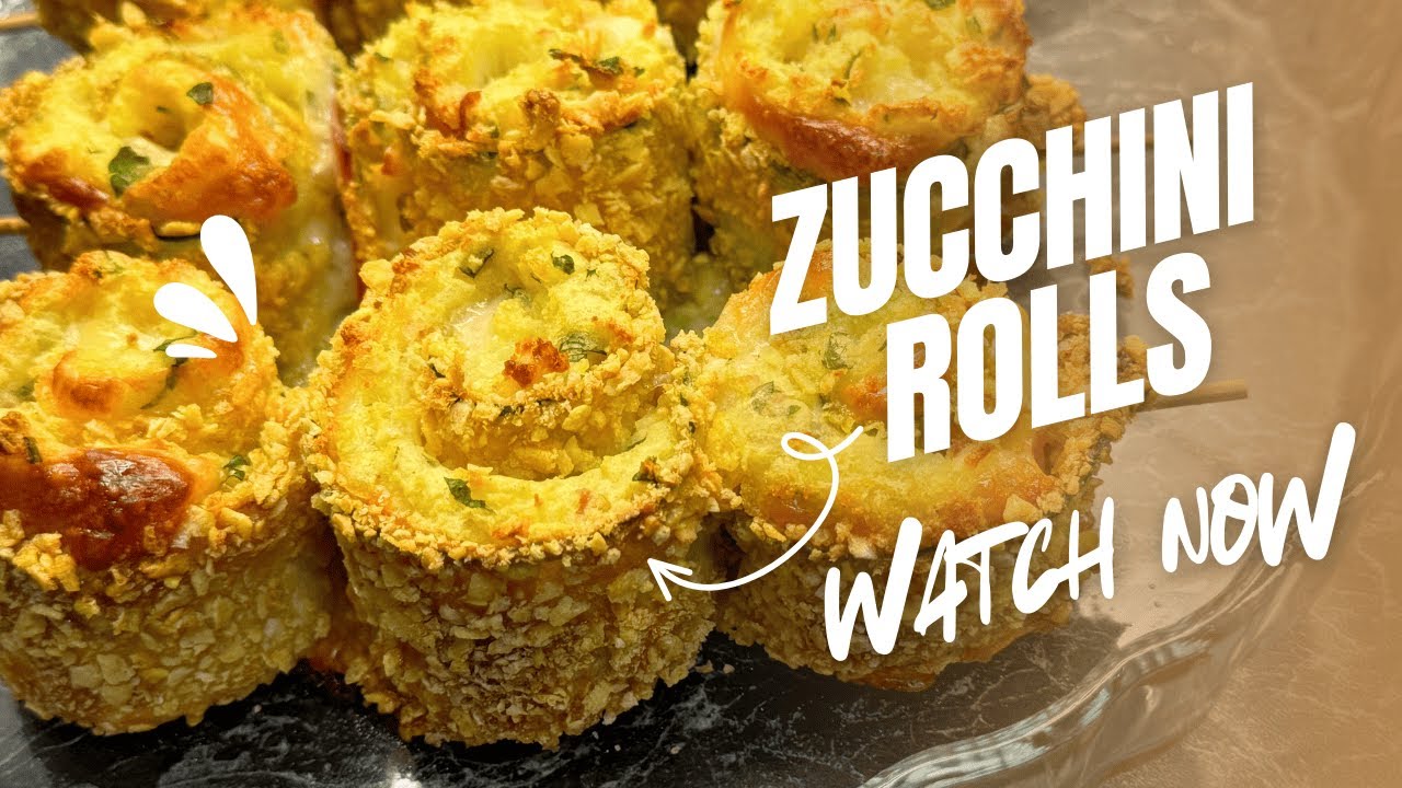 Want Delicious Zucchini Rolls? Watch This Now