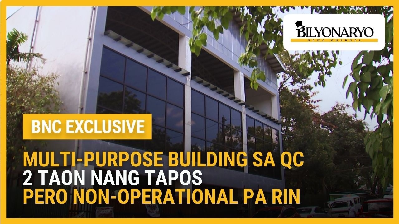 2-storey multi-purpose building sa UP Campus, 100% accomplished pero non-operational pa rin | Agenda