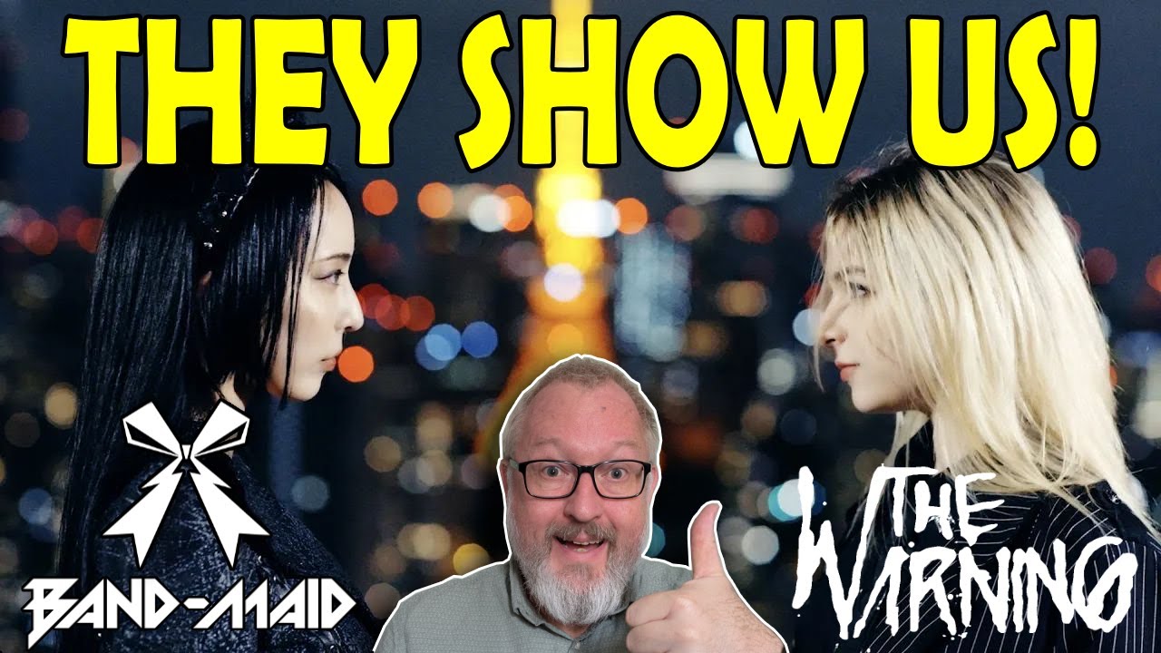 BAND-MAID with The Warning - SHOW THEM | Frank Reacts | #firsttimereaction
