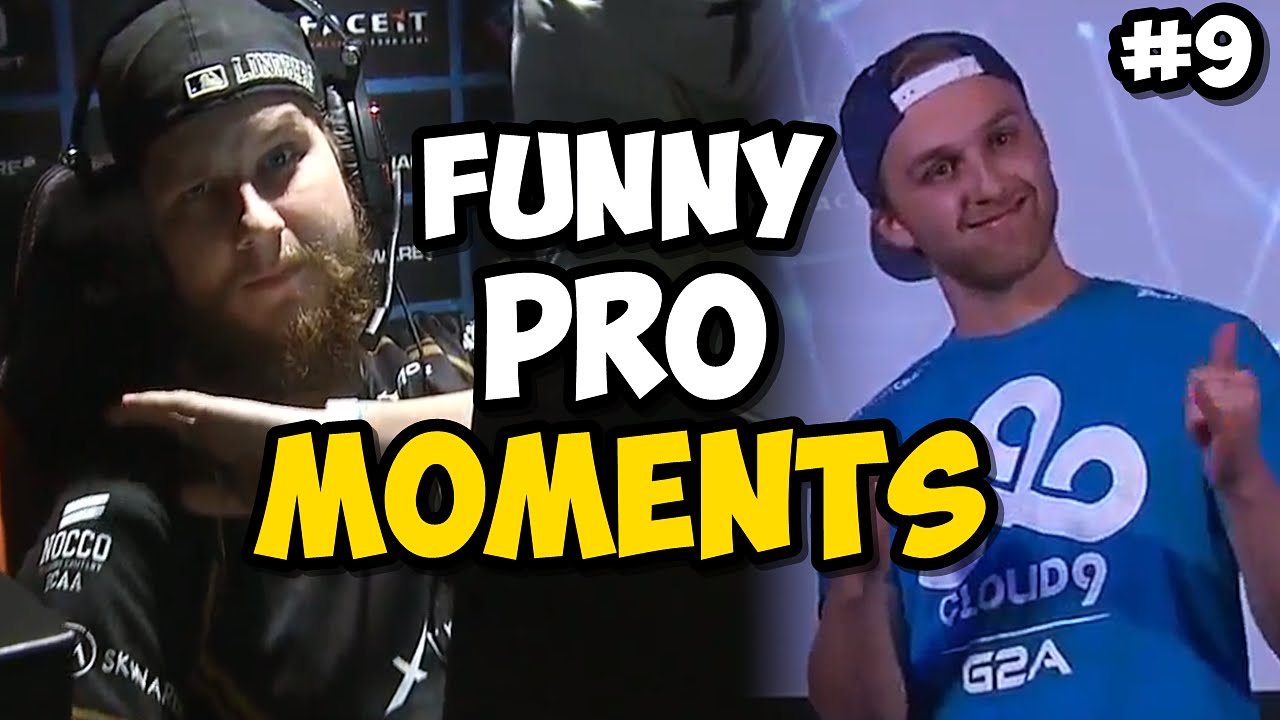 FUNNY PRO MOMENTS! #9