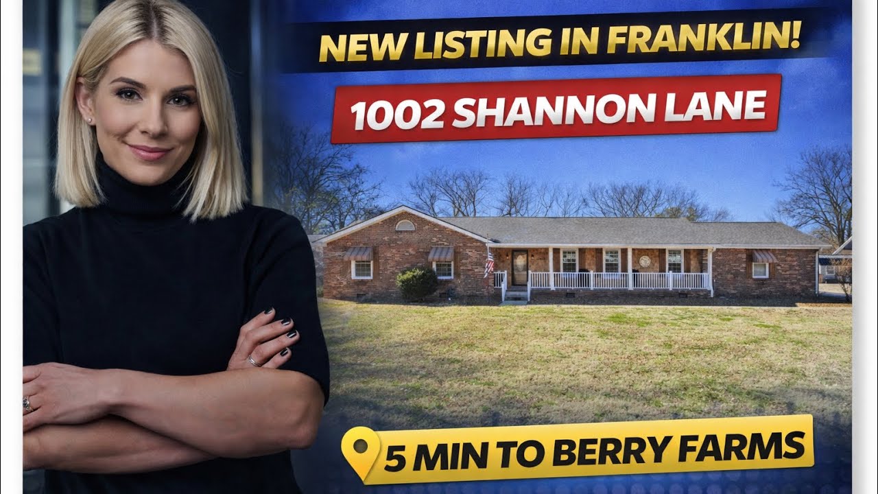 THINKING ABOUT MOVING TO FRANKLIN, TN? WATCH THIS FIRST. 