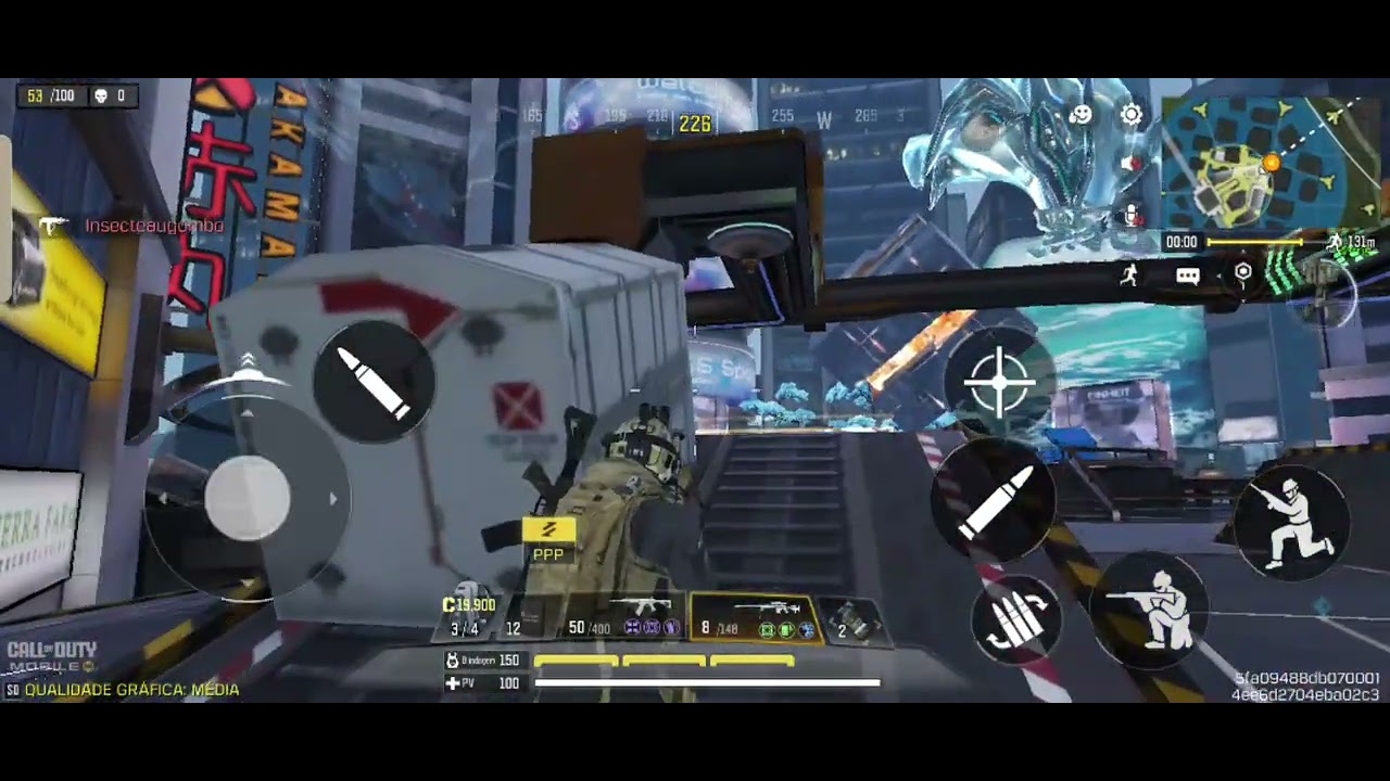 RAGK_LOPES22 gameplay solo BR COD MOBILE!