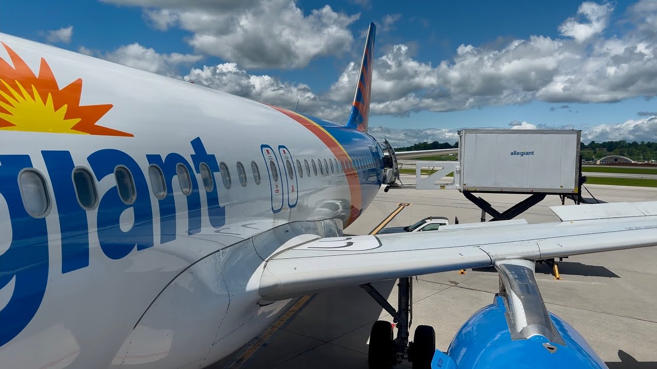 4K | Full Flight (MCO-TYS) | Allegiant Air Airbus A320-200 (N284NV)