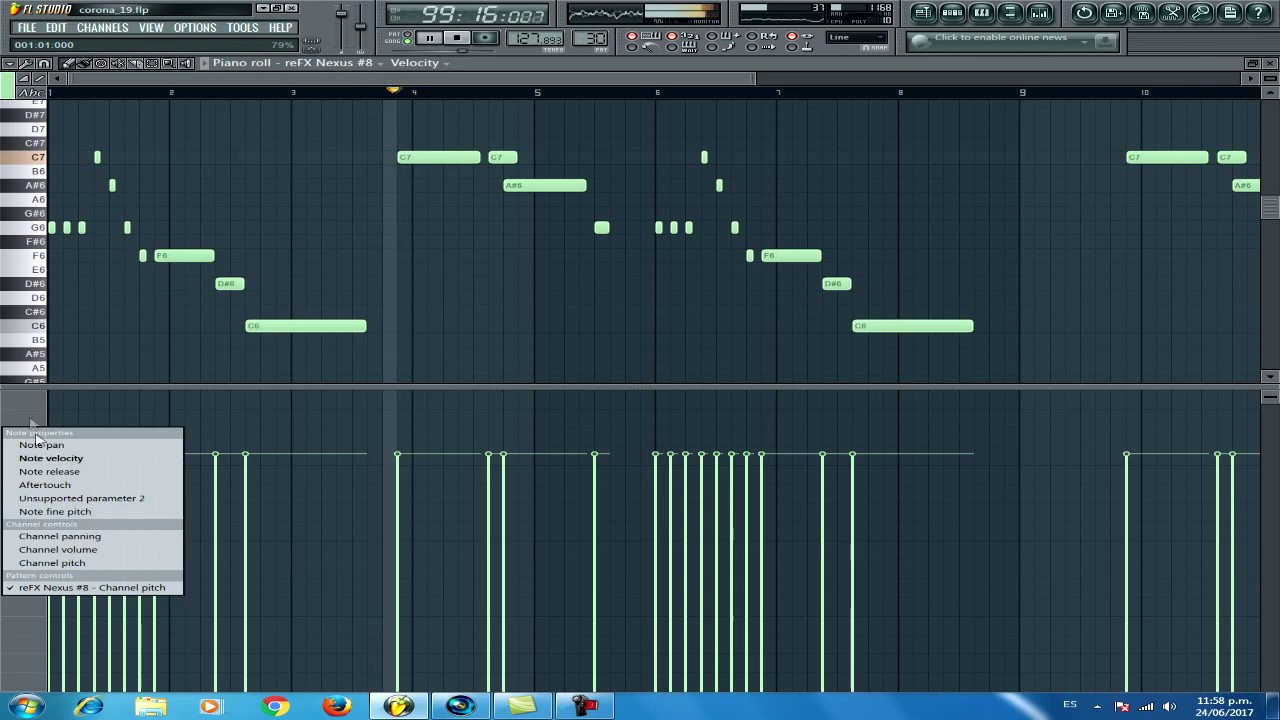 Corona - The Rhythm Of The Night -  (remake - Fl Studio)