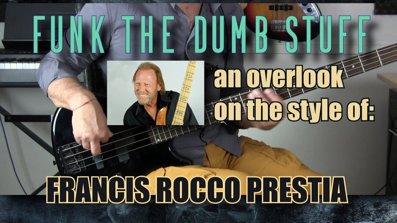 FUNK THE DUMB STUFF - (bass cover and Tutorial)