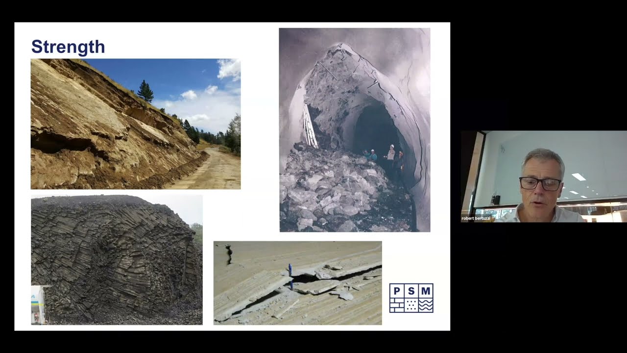 PSM Webinar: Estimating Rock Mass Properties