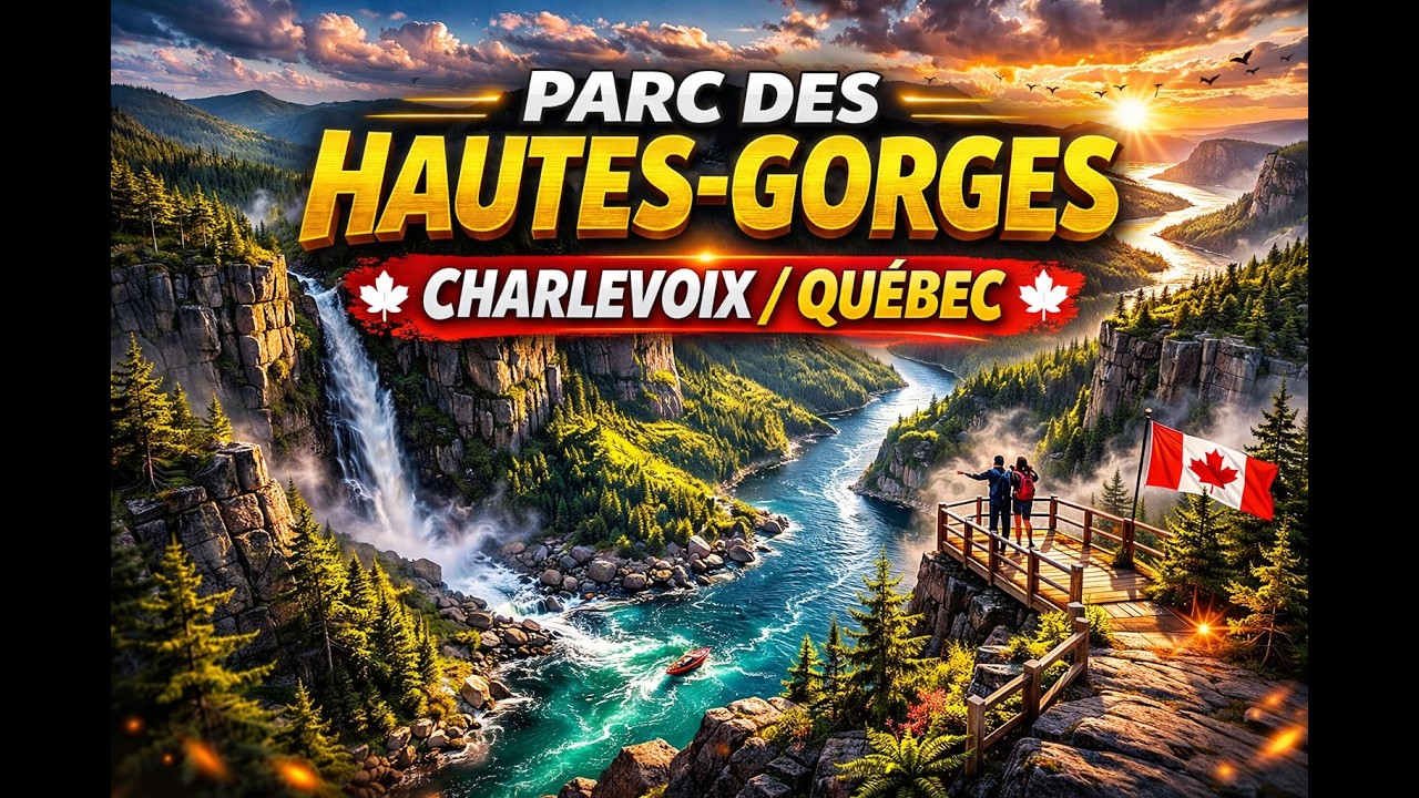 Québec Rando:  Le Parc des Hautes Gorges de la rivière Malbaie, Charlevoix (vacances printemps 2021)