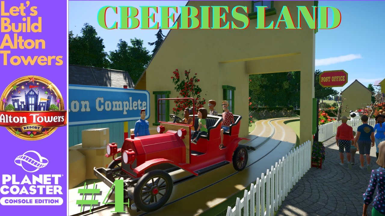 Let’s Build Alton Towers! | CBeebies Land Part 1 | Planet Coaster Console Edition | #4