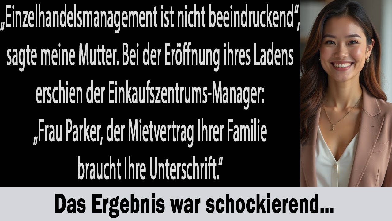 „Meine Familie belächelte mein Geschäft — bis sie plötzlich die Genehmigung des Besitzers brauchten“