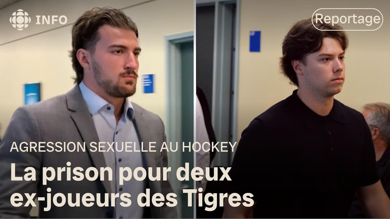 La prison pour deux ex-joueurs des Tigres de Victoriaville coupables d'agression sexuelle