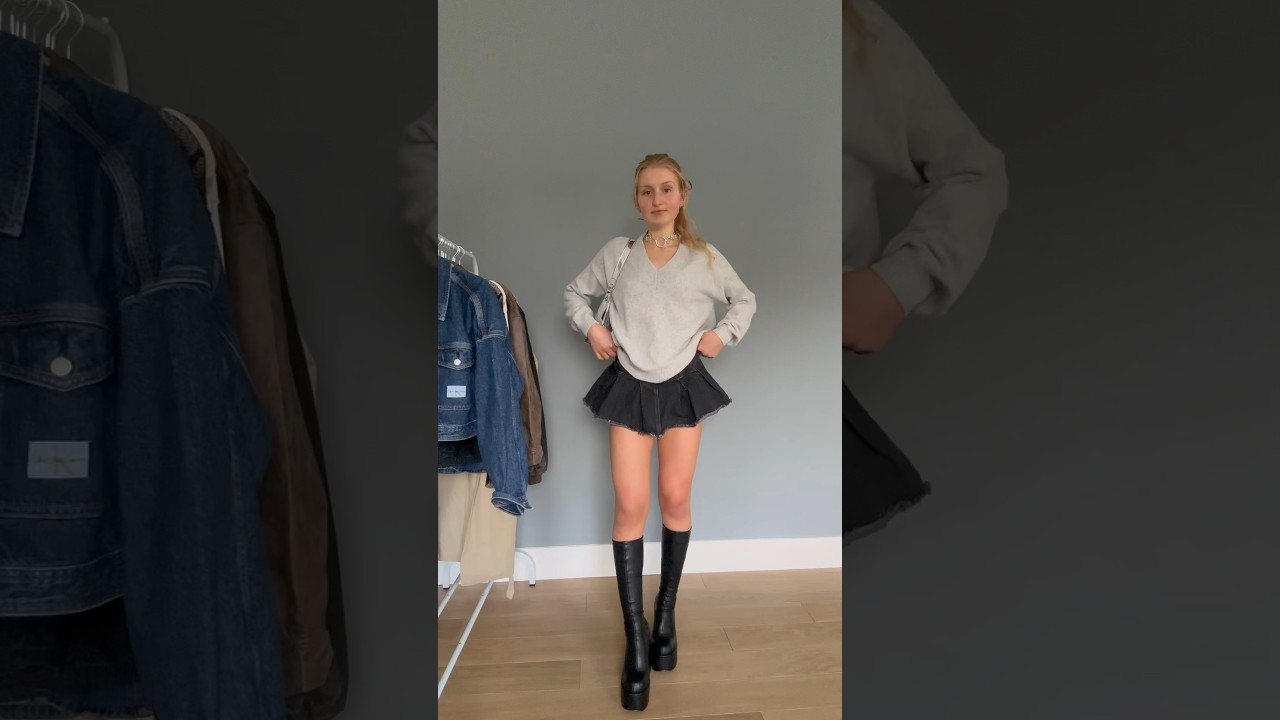 Wearing the boots vs getting them on and off🫠