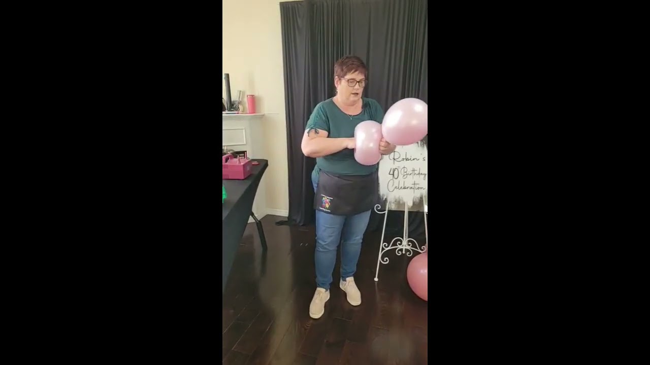 Easel Balloon Garland Tutorial + Twisted Easter Bunny Challenge!  Facebook Live Replay