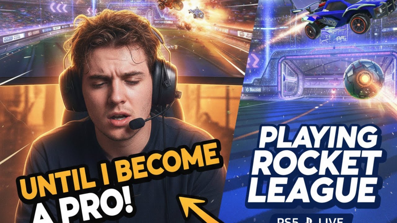 Day 4 of playing Rocket League until i become a pro