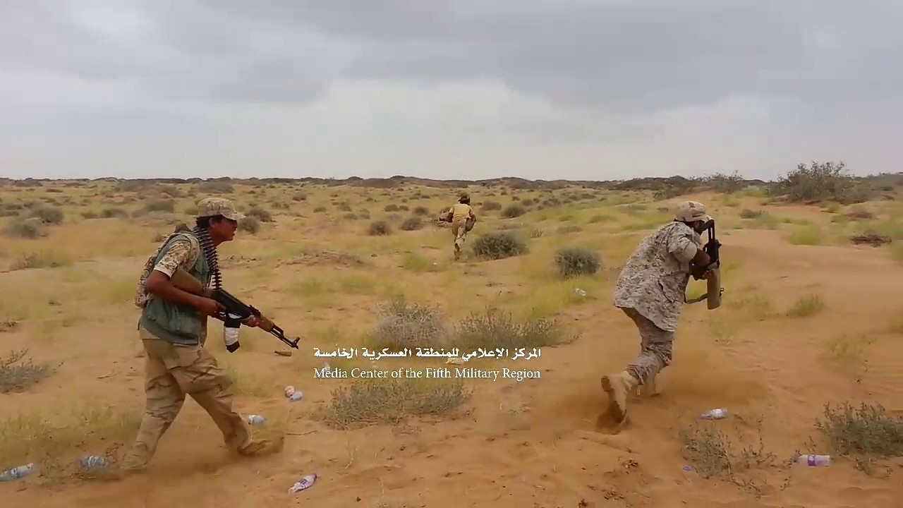 الجيش الوطني بالمنطقة العسكرية الخامسة يواصل التقدم ويصل أولى مناطق مديرية حيران.