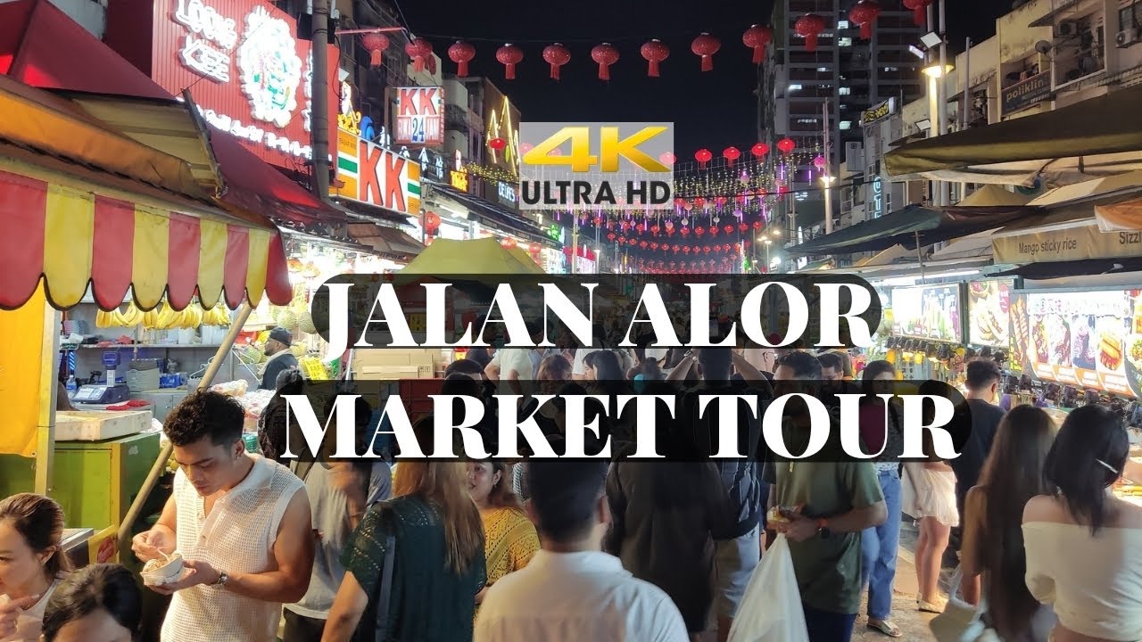 Walking Through Kuala Lumpur's Famous Street Food Paradise 🇲🇾 | Jalan Alor Night Market Tour