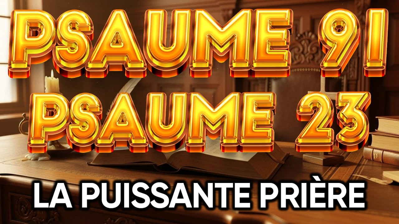PRIÈRES POUR LE 11 MARS PSAUME 91 ET PSAUME 23   DEUX DES PRIÈRES LES PLUS PUISSANTES DE LA BIBLE 🙏