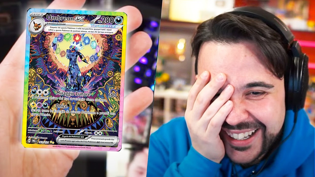 Ho trovato UMBREON nel mini GOD PACK