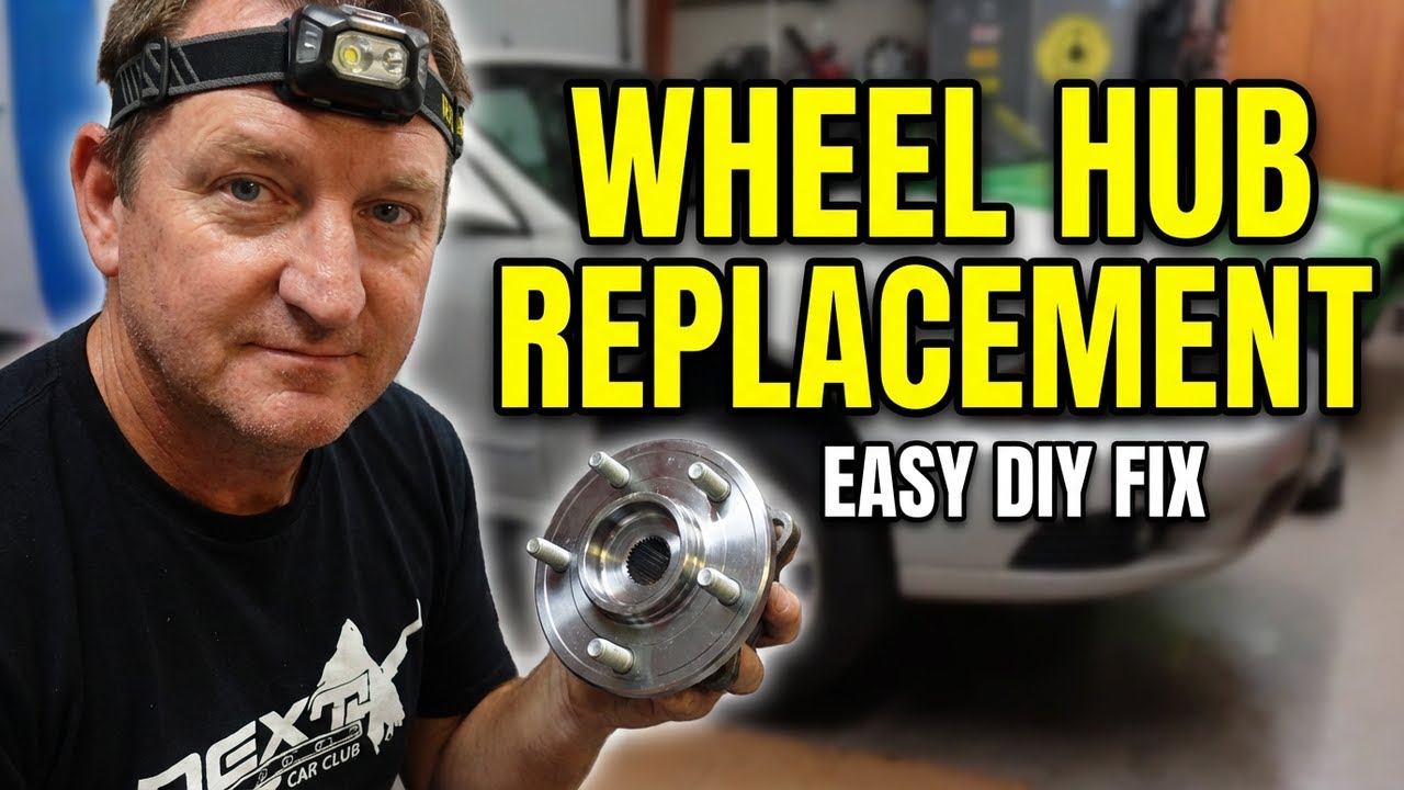 2003 Mitsubishi Galant Front Wheel Hub/Bearing Replacement - EASY! #galant #mitsubishi #wheelhub