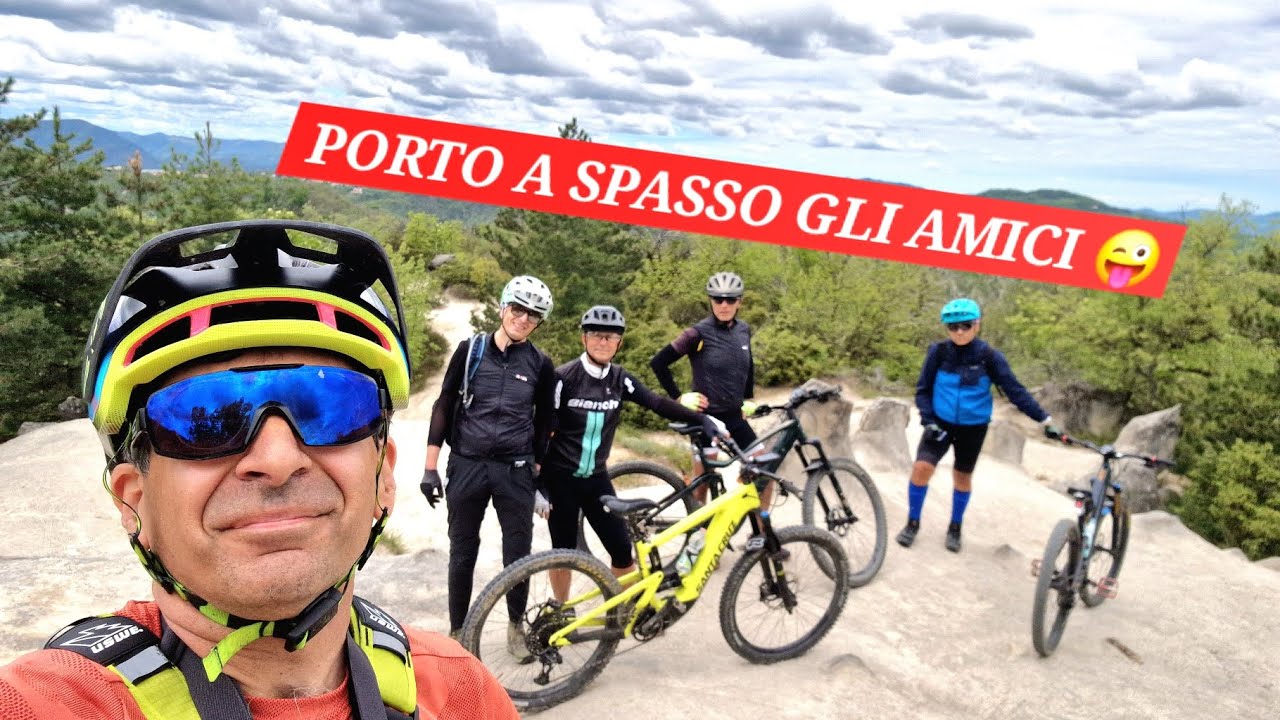 Li ho portati in MTB a Loiano