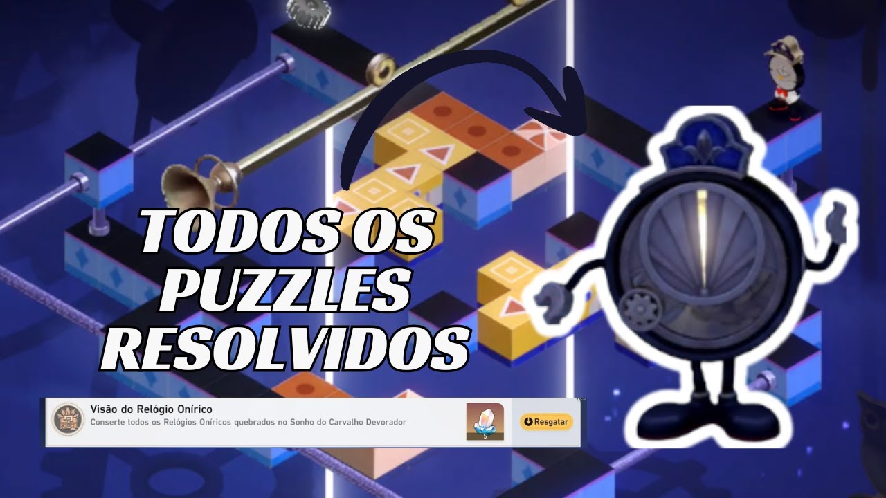 HONKAI STAR RAIL 3.8: TODOS OS RELÓGIOS ONÍRICOS RESOLVIDOS + CONQUISTA