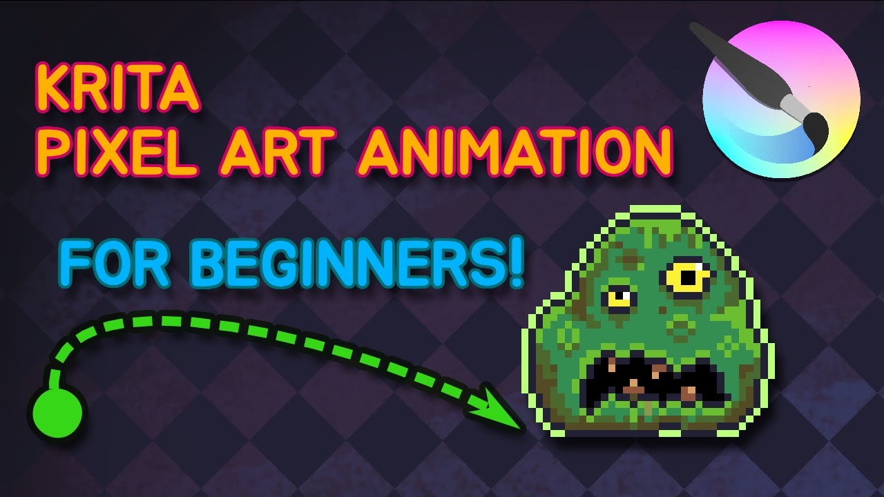 Pixel Art Animation in Krita For Beginners