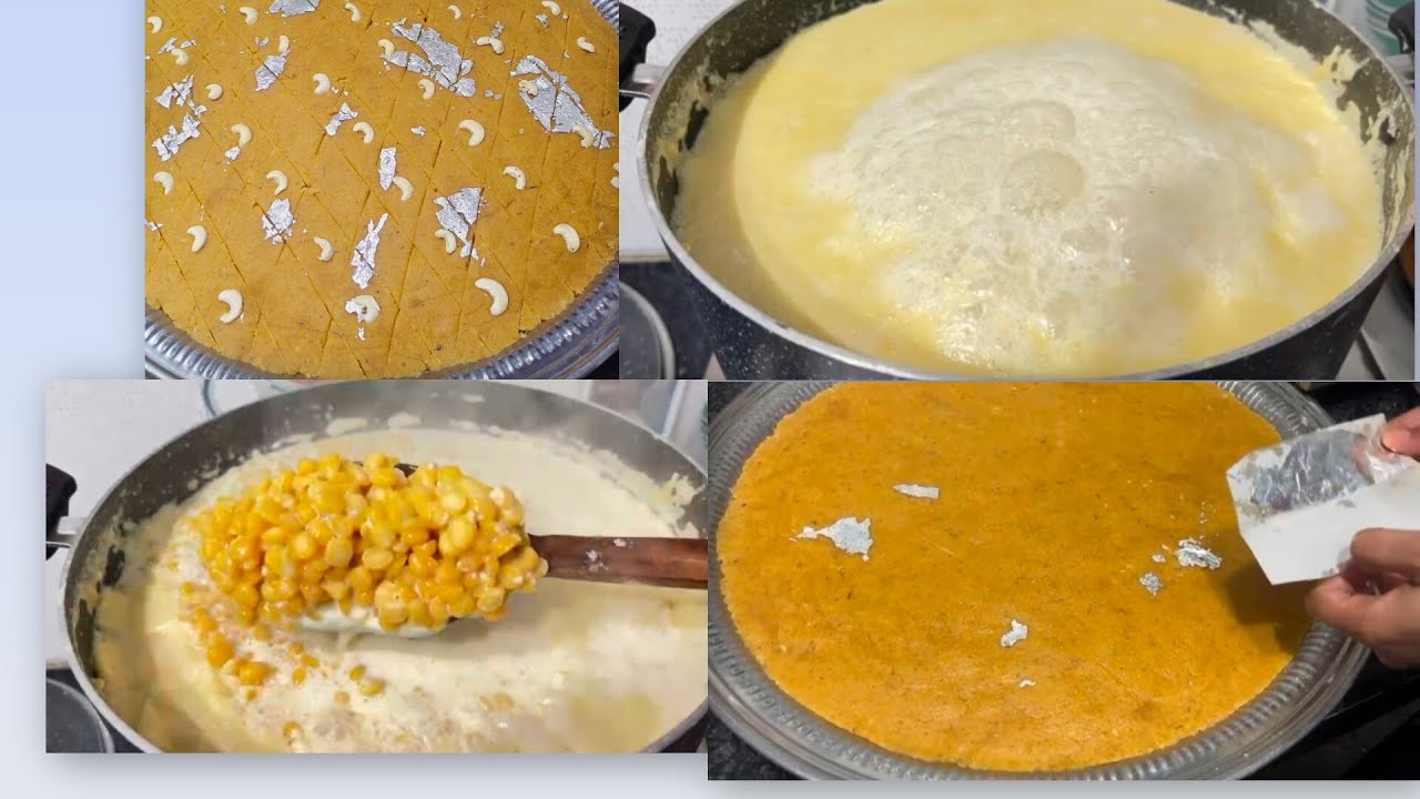 शबे बारात स्पेशल चने दाल की कतली वाला हलवा#chana daal barfi#suji ka halva#recipe #sweet #