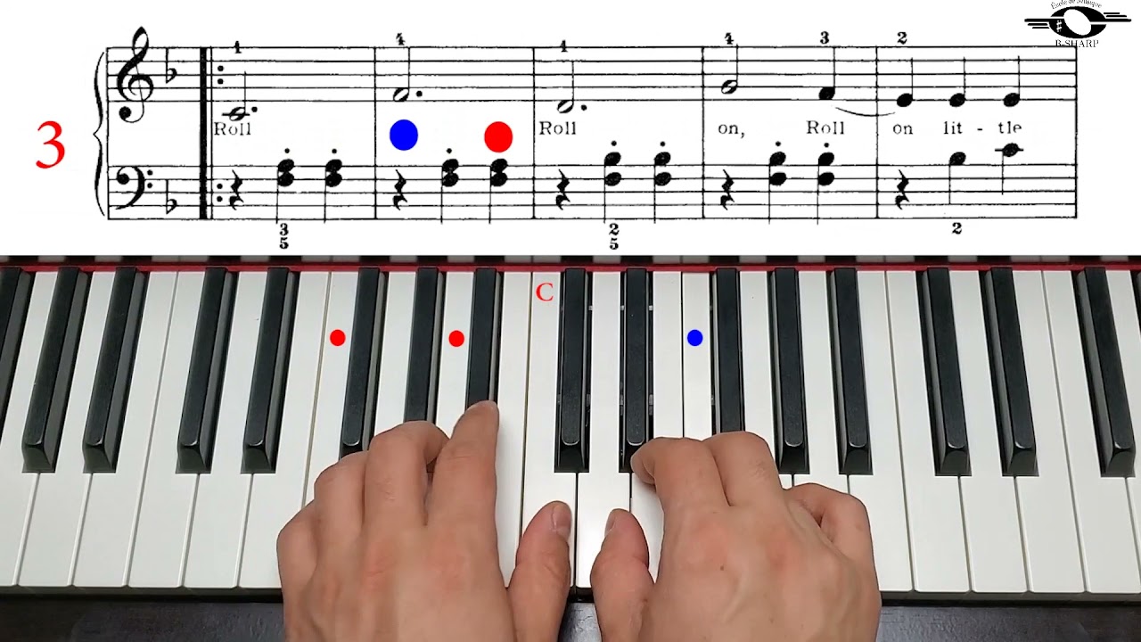 Cowboy's Song, Fast version, John Thompson`s easiest piano course, Part 3